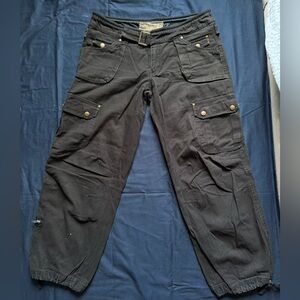 Vintage attrattivo low rise women’s cargo pants
